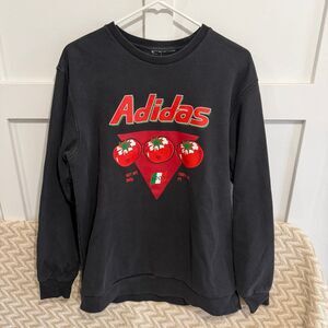 Adidas Originals Bodega Men’s Can Crew Sweatshirt Tomato Black